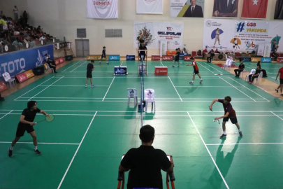 Türkiye Badminton Şampiyonası Kayseri'de yapıldı