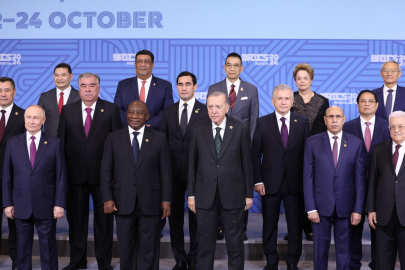 Cumhurbaşkanı Erdoğan BRICS aile fotoğrafında
