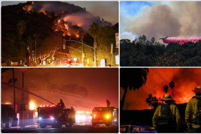 Los Angeles'taki yangınlarında ölenlerin sayısı 11'e çıktı