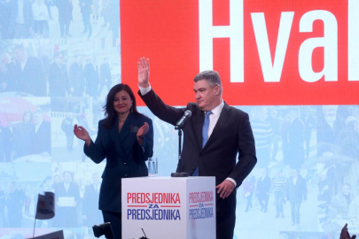 Hırvatistan'da Milanovic zaferini ilan etti