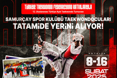 Samurçay Spor Kulübü sporcuları Tatamide yerini alıyor