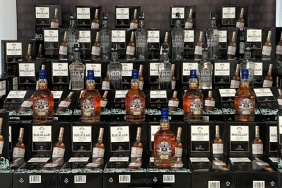 Kocaeli'de 316 litre sahte içki ele geçirildi