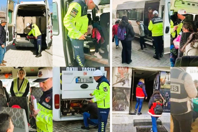 OKUL SERVİS ARAÇLARINA YÖNELİK SIKI DENETİM