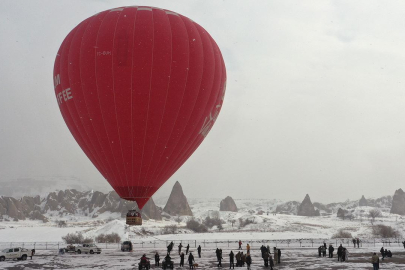 Kapadokya'da balonlar 13 gündür havalanamıyor