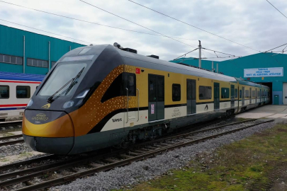 Milli banliyö tren setinde ilk üretim tamamlandı