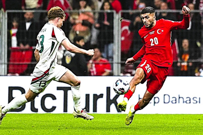 A MİLLİ FUTBOL TAKIMIMIZ  MACARİSTAN'I MAĞLUP ETTİ