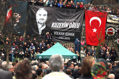 VOLKAN KONAK TRABZON'DA  SON YOLCULUĞUNA UĞURLANDI