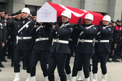 Şehit bekçi Uğur Gölçek için tören düzenlendi