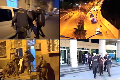23 İLDE DEAŞ’LI 105 TERÖR ZANLISI YAKALANDI