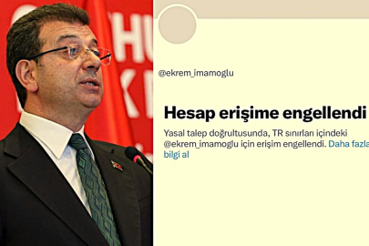 İmamoğlu'nun X hesabına erişim engeli