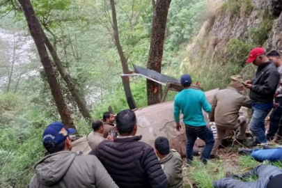 Askeri helikopterin düştü: 5 kişi öldü