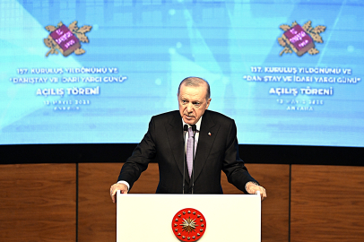 ERDOĞAN: DEVLETİN ALAMETİFARİKASI ADALETTİR