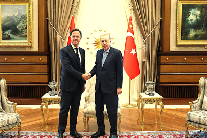 Cumhurbaşkanı Erdoğan, Mark Rutte'yi kabul etti