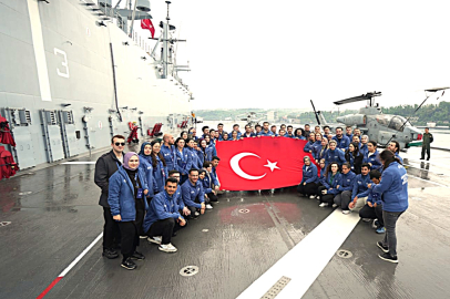 GENÇLER TCG ANADOLU İLE SAMSUN’A DOĞRU TARİHİ YOLCULUK YAPIYOR