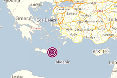 GİRİT AÇIKLARINDA 6,2’LİK DEPREM