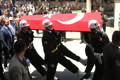 Kıbrıs gazisi son yolculuğuna uğurlandı