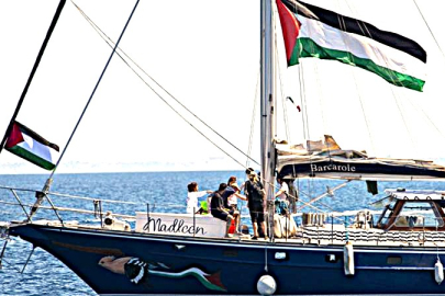 ‘Madleen’in bugün Gazze’ye ulaşması bekleniyor.