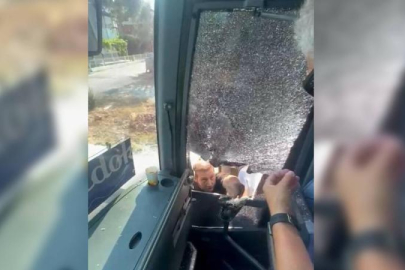 AYDIN'DA TUR OTOBÜSÜNE SALDIRI: 5  ŞÜPHELİ GÖZALTINA ALINDI